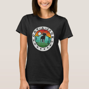 Camiseta Vintage Cav A Jack Retro Dog Mãe Pai