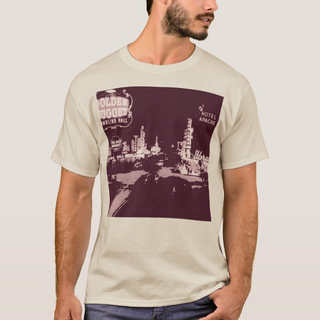 Camiseta Vintage Centro Las Vegas (Frente)