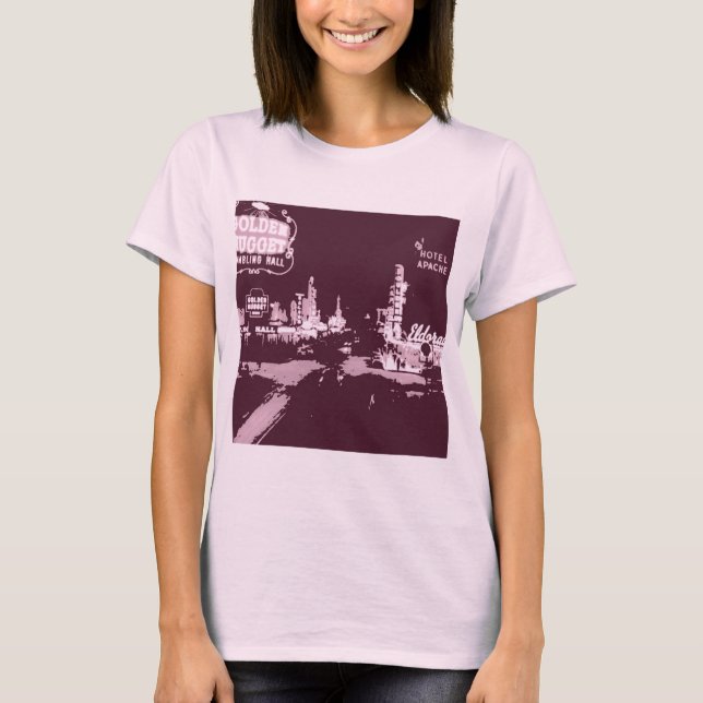 Camiseta Vintage Centro Las Vegas (Frente)