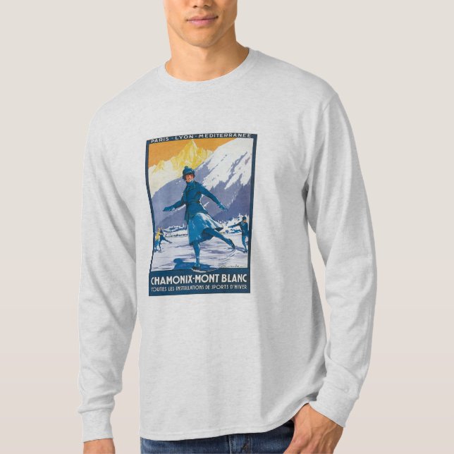 Camiseta Vintage Chamonix Mont Blanc (Frente)