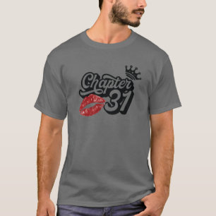 Camiseta Vintage Chapter 31 Classy Lábios Happy Birthday 3