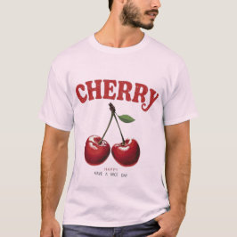 Camiseta Vintage Cherry