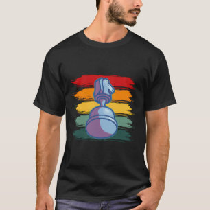 Camiseta Vintage Chess Piece Retro Chess Piece