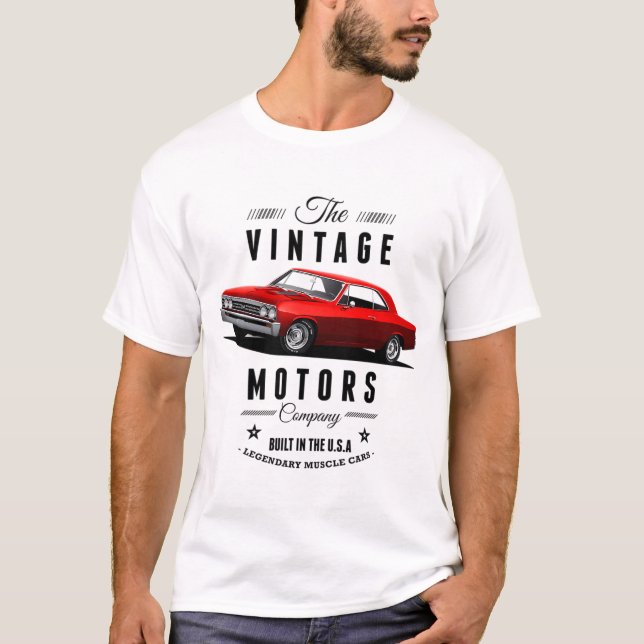 Camiseta Vintage Chevelle (Frente)
