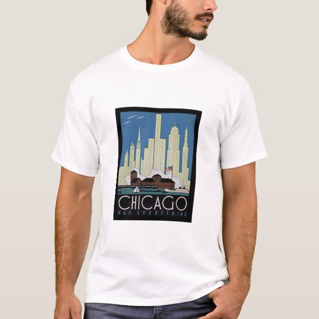Camiseta Vintage Chicago (Frente)