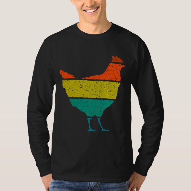 Camiseta Vintage Chicken Mama (Frente)