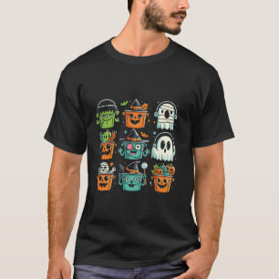 Camiseta Vintage Chicken Nuggets Pumpkin Party Halloween 90