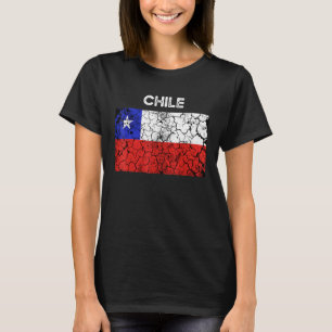 Camiseta Vintage Chile sinaliza mulheres chilenas