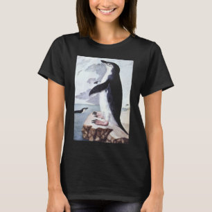 Camiseta Vintage Chinstrap Penguin, Aves da Antártida