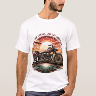 Camiseta Vintage Chopper no Sunset
