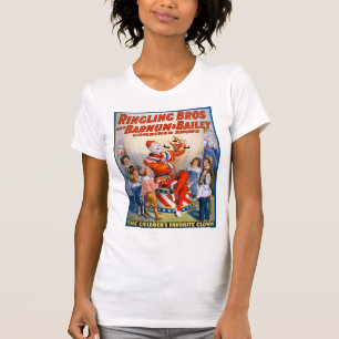 Camiseta Vintage Circus ClowShow