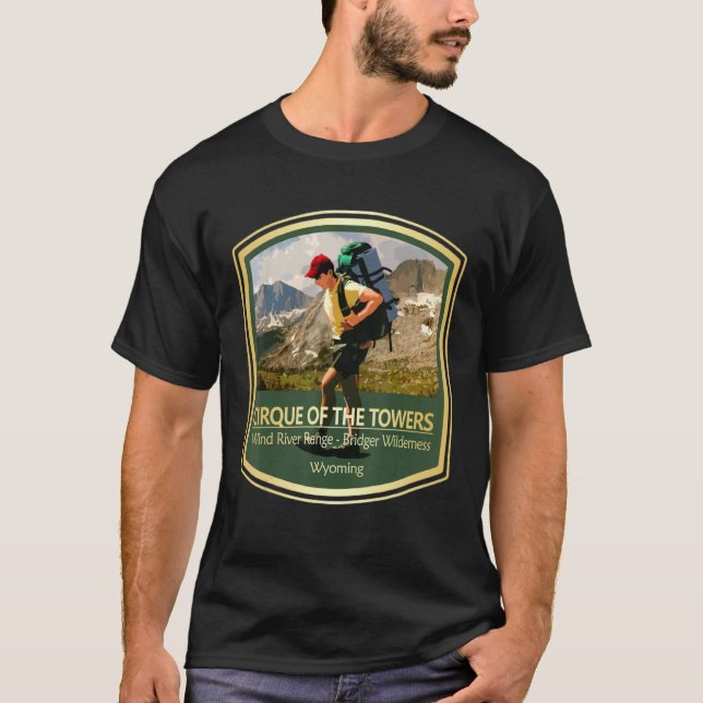 Camiseta Vintage Cirque Of The Towers (PF) (Frente)