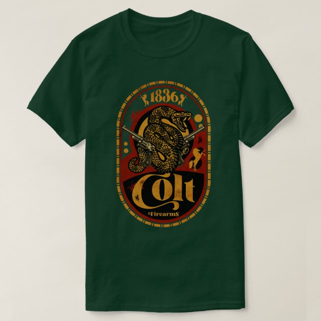 Camiseta Vintage Classic FireArms Company (Frente do Design)
