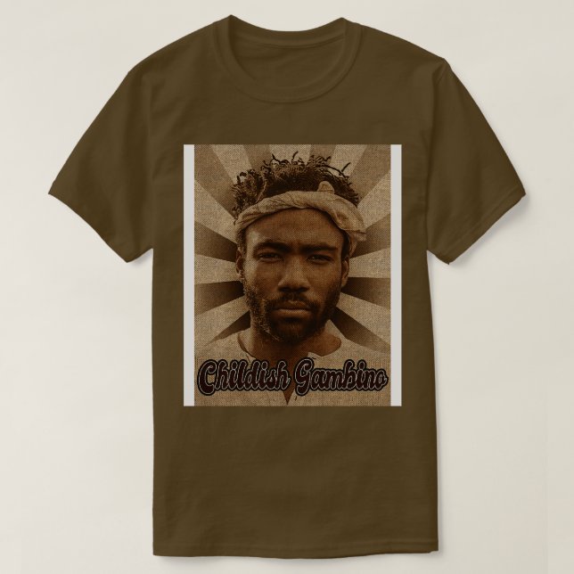Camiseta Vintage Classic Gambino TSirt (Frente do Design)