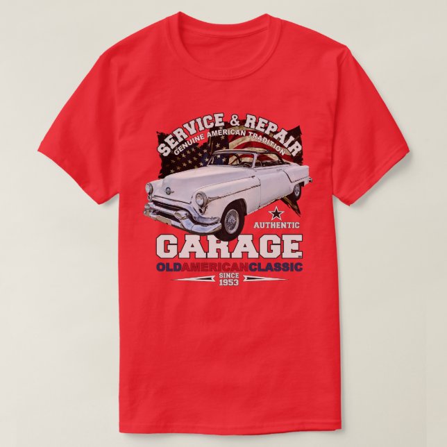 Camiseta VINTAGE Classic Garage (Frente do Design)