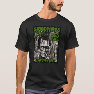 Camiseta Vintage Classic Monster Horror Movie Halloween Fra