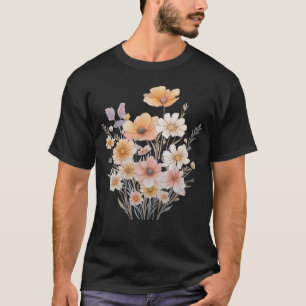 Camiseta Vintage Clear Wildflower