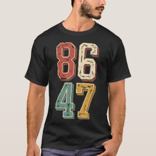 Camiseta Vintage Click 8647 Retro 86 47 Trump Presidente