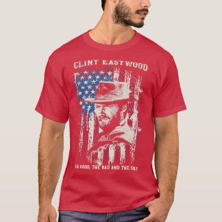 Camiseta Vintage - Clint Eastwood