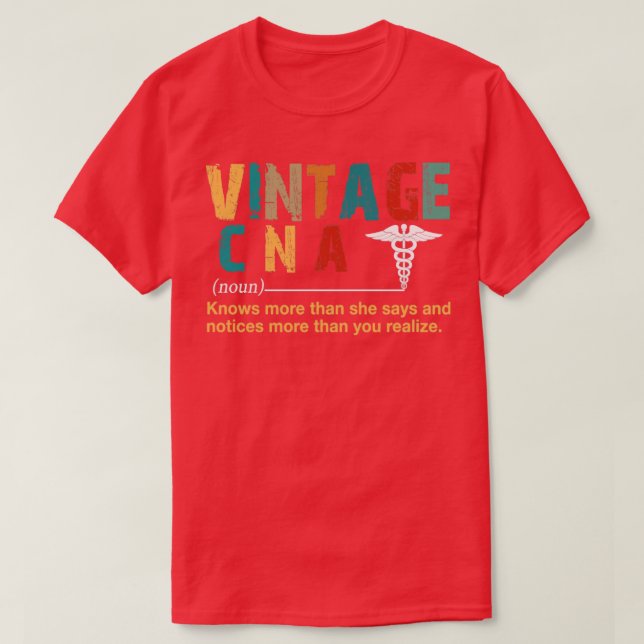 Camiseta Vintage CNA (Frente do Design)