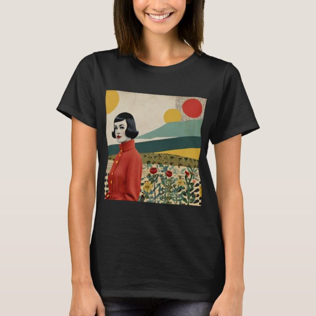 Camiseta Vintage Collage T-Shirt (Frente)