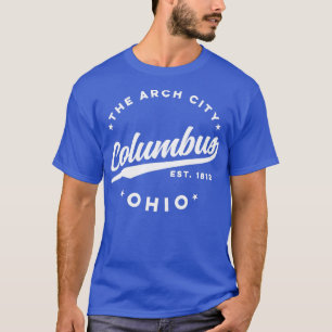 Camiseta Vintage Columbus Ohio O Arch City Retro EUA