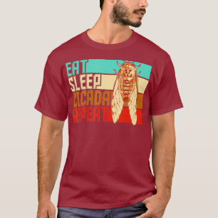 Camiseta Vintage Coma Sono Repetir Cicada