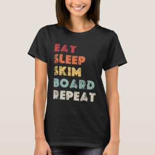 Camiseta Vintage Coma Sono Skimboard Repetir Skimbose
