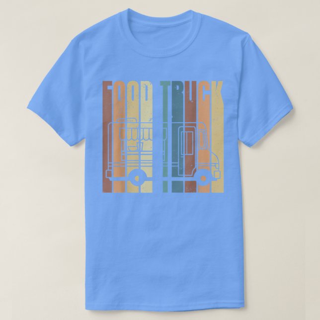 Camiseta Vintage Comida Truck (Frente do Design)