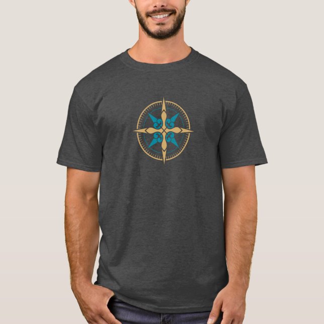 Camiseta Vintage Compass (Frente)