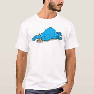 Camiseta Vintage Cookie Monster Plate of Cookies