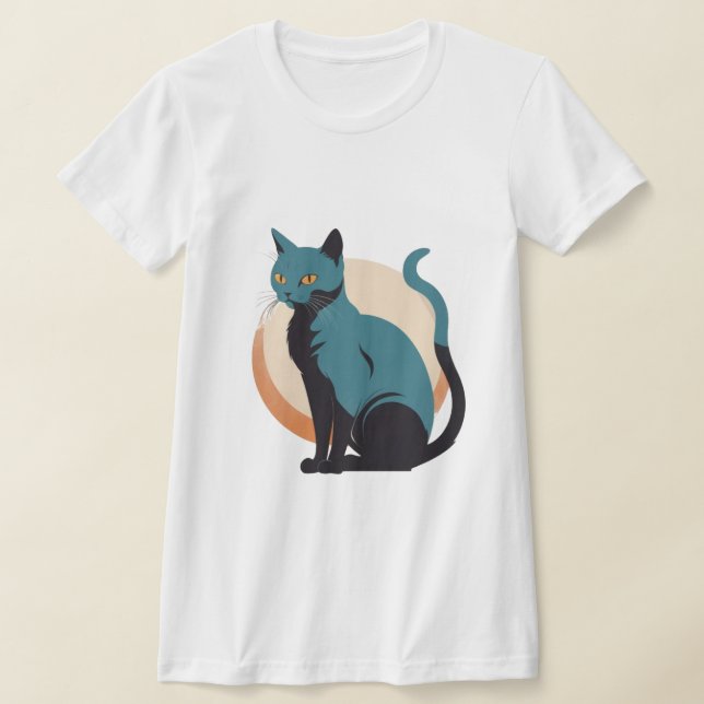 Camiseta Vintage Cool Cat (Postura )