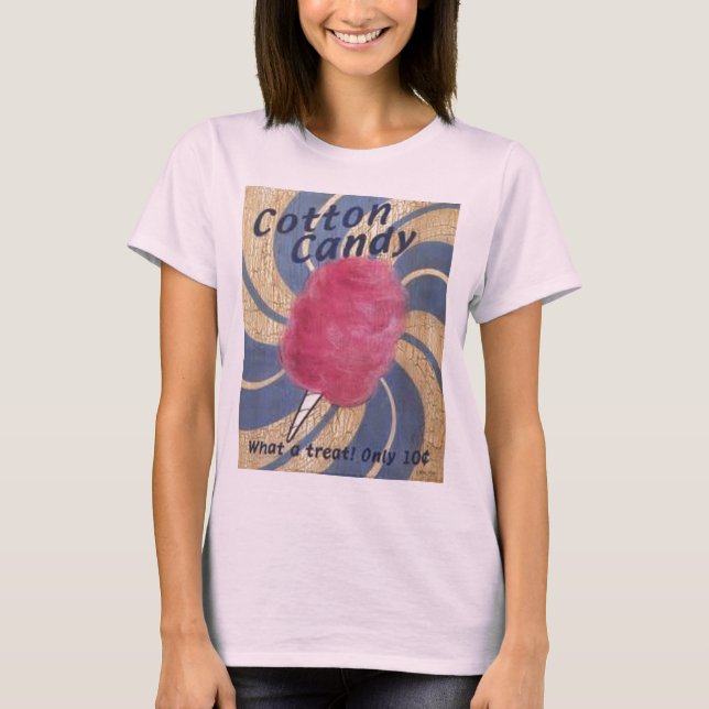 Camiseta Vintage Cotton Candy (Frente)
