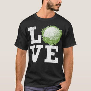 Camiseta Vintage Couve-flor-branca-vegetação