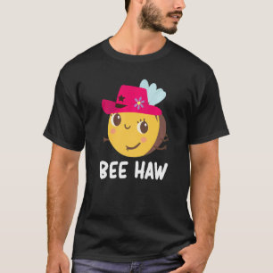 Camiseta Vintage Cowgirl Abelha Crianças Meninas Meninos Oe
