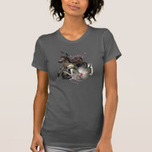 Vintage Cowgirl e Hobby Horse V-Neck