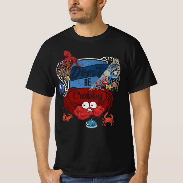 Camiseta Vintage Crabby Summer Trip (Frente)