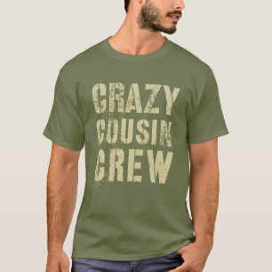Camiseta Vintage CRAZY COUSIN TRW Funny Mawmaw Pawpaw Reed