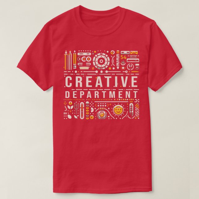 Camiseta Vintage Creative Department (Frente do Design)