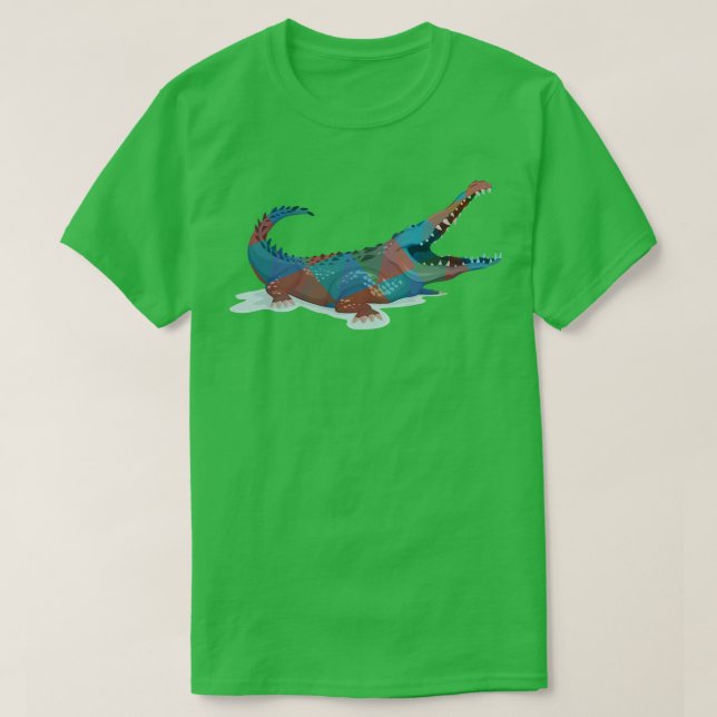 Camiseta Vintage Crocodilo (Frente do Design)