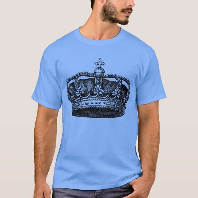 Camiseta Vintage Crown 02 - Black (Frente)