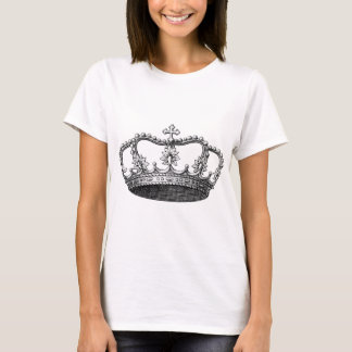 Camiseta Vintage Crown Black and White