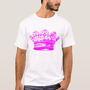 Camiseta Vintage Crown - Magenta