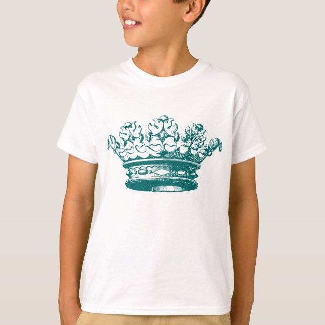 Camiseta Vintage Crown - Moss Green (Frente)