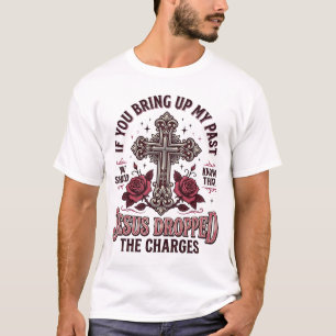 Camiseta Vintage Cruz Jesus Retirou As Acusações