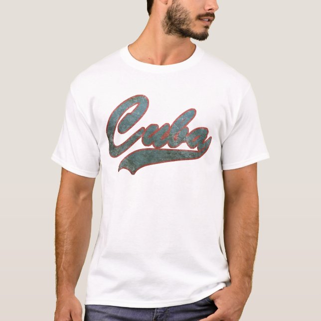 Camiseta Vintage Cuba (Frente)