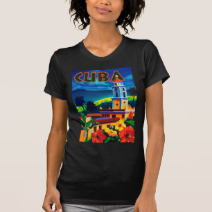 Camiseta Vintage Cuba Viagem
