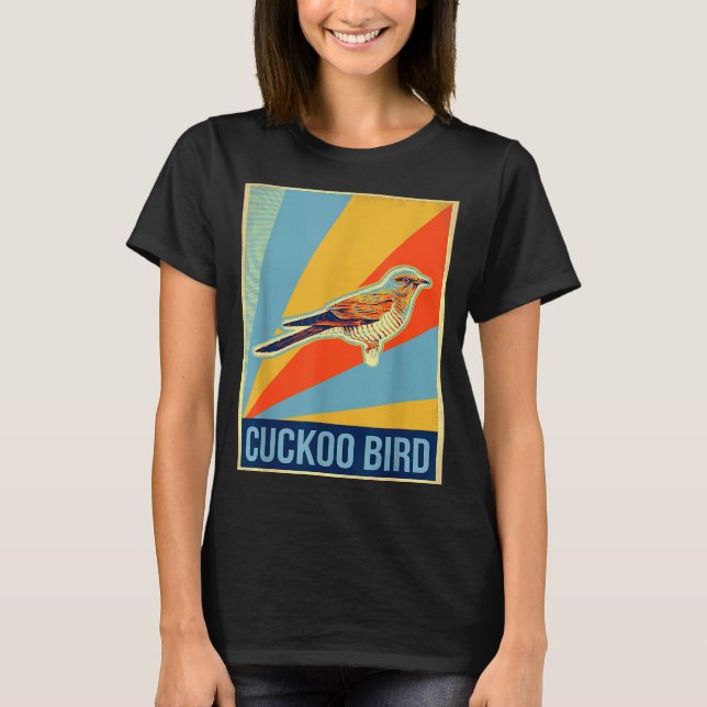 Camiseta Vintage Cuckoo Bird T Shirt  (Frente)