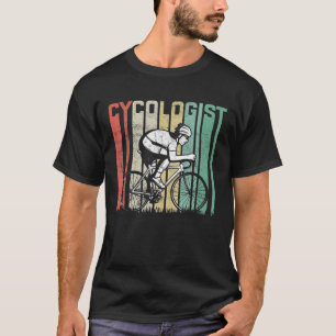 Camiseta Vintage Cycologist Mountain Bike Bicicleta Funny G