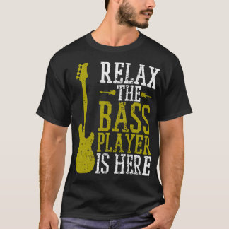 Camiseta Vintage da Escola de Música Guitarista do Bass Pla